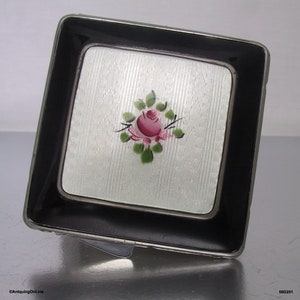 Elgin American Compact Geëmailleerde Vintage jaren 1950