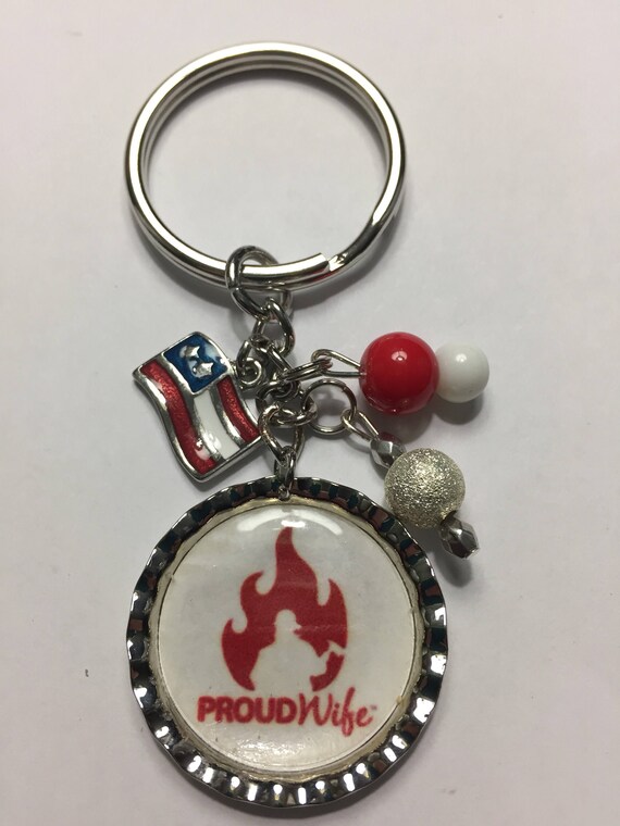 firefighter keychain