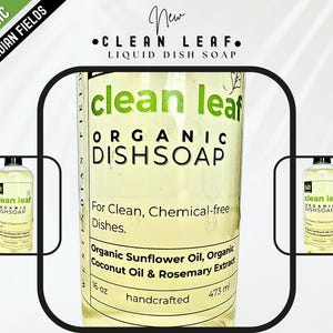 ORGANIC LIQUID DISHSOAP-16 0ZS
