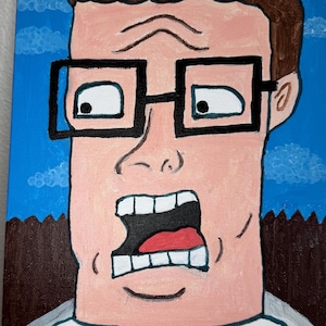 Hank Hill Cartoon