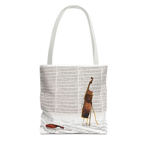 Musical Notes Tote Bag: Gift for Musicians