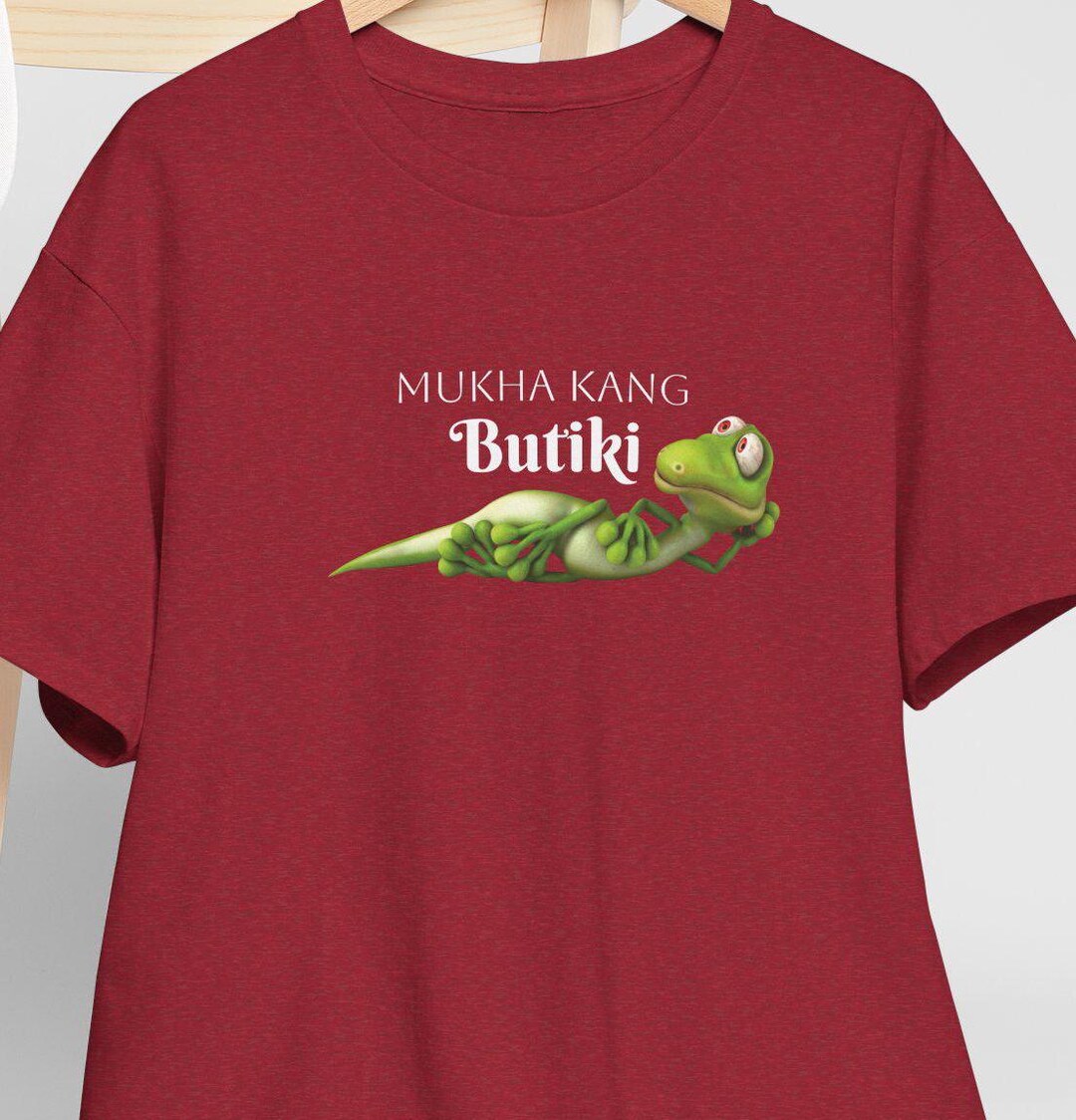Funny Filipino Lizard Tee: Butiki Humor, Pinoy Gift - Etsy