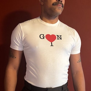 I Love GOON Design Gooner T-shirt