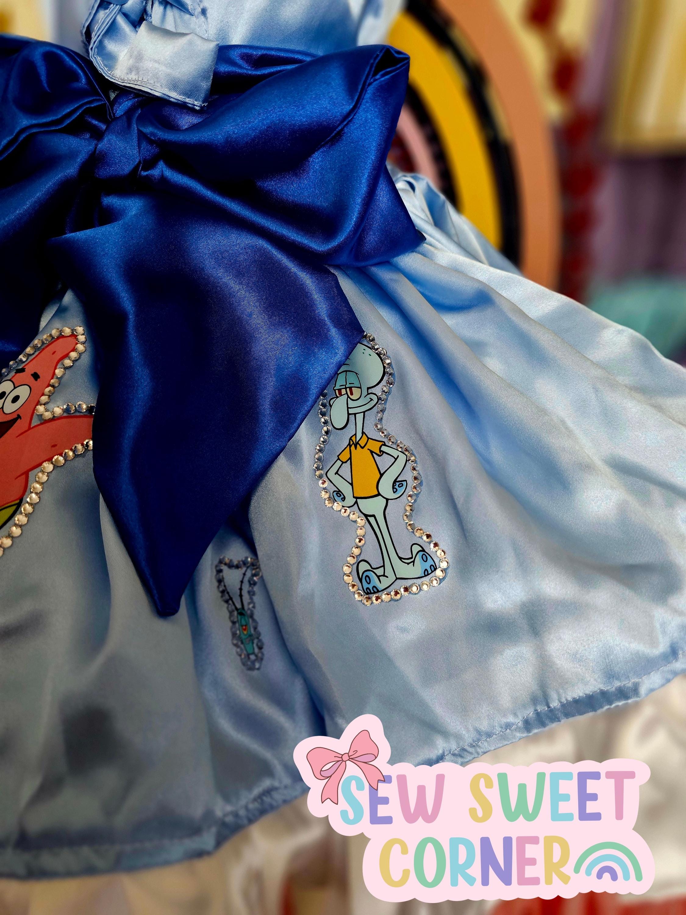 spongebob birthday dress Custom SpongeBob Birthday Dress McAllen TX Party Outfit