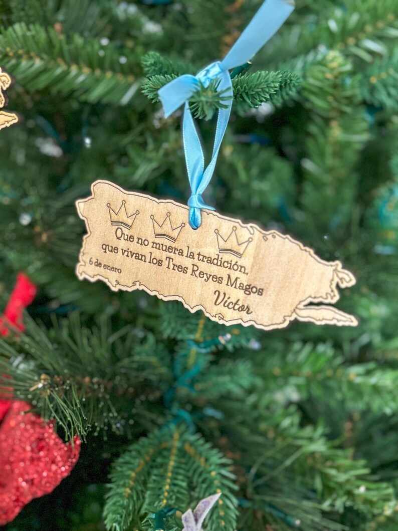 Wise Men Christmas Ornament, Adorno Reyes Magos, Adorno Puerto Rico ...