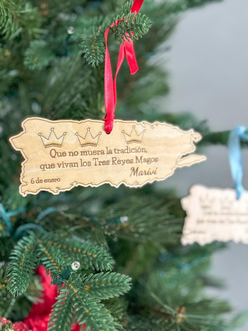 Wise Men Christmas Ornament, Adorno Reyes Magos, Adorno Puerto Rico ...