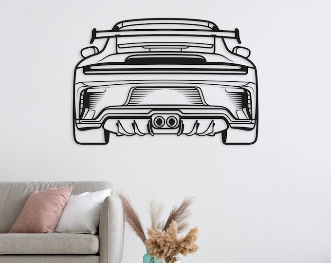 Metal auto wall art. Steel Wall decor