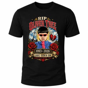 Koszulka RIP Oliver Tree (czarna)