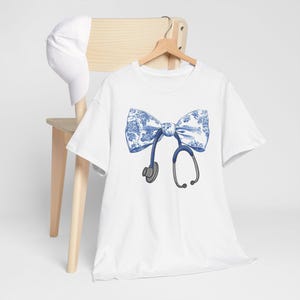 Nurse Appreciation Tee, Cute Medical Shirt, Gift for Healthcare Workers, Doctor&#39;s Day Gift, Unisex Cotton T-Shirt