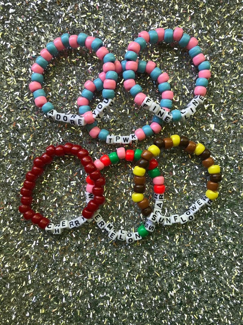 Custom Harry Styles Bracelets Fine Line Adore You Etsy