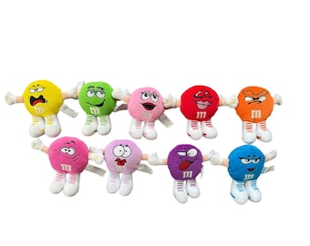 M&M Swarmees Plush Collectibles - Set of 5 - Tags Intact - Etsy