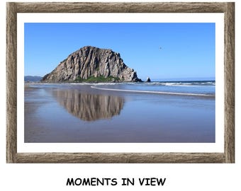 Morro Rock and Curve Reflection