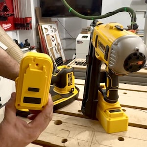 DeWALT Tool Hanger /Mount/Bracket | For DeWALT 20V Tools | Original Design | Multiple Colors | 3D-Printed | storage | Made in USA