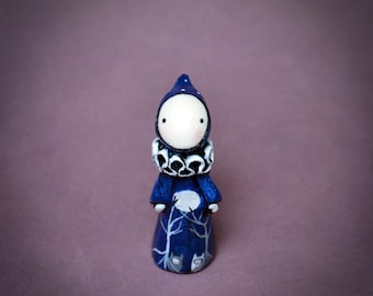 The Moon - A Classic Poppet celebrates the Tarot, and the Moon