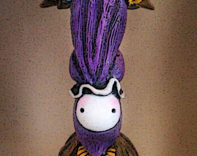 Tarot Poppet - "The Hanged Man"  Second in the Limited Edition Tarot Poppet Series by Lisa Snellings  #7/100