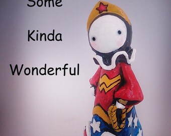 Wonder Woman Poppet - Lisa Snellings