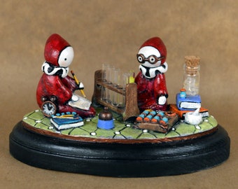 Saturday Science - Limited Edition #12 of 25. Numbered, dated and signed by the artist.