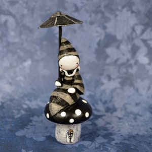 Cicada - Lisa Snellings Poppet with Mushroom - The Night Garden