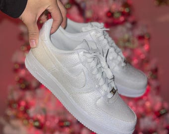 glitter air force 1 junior