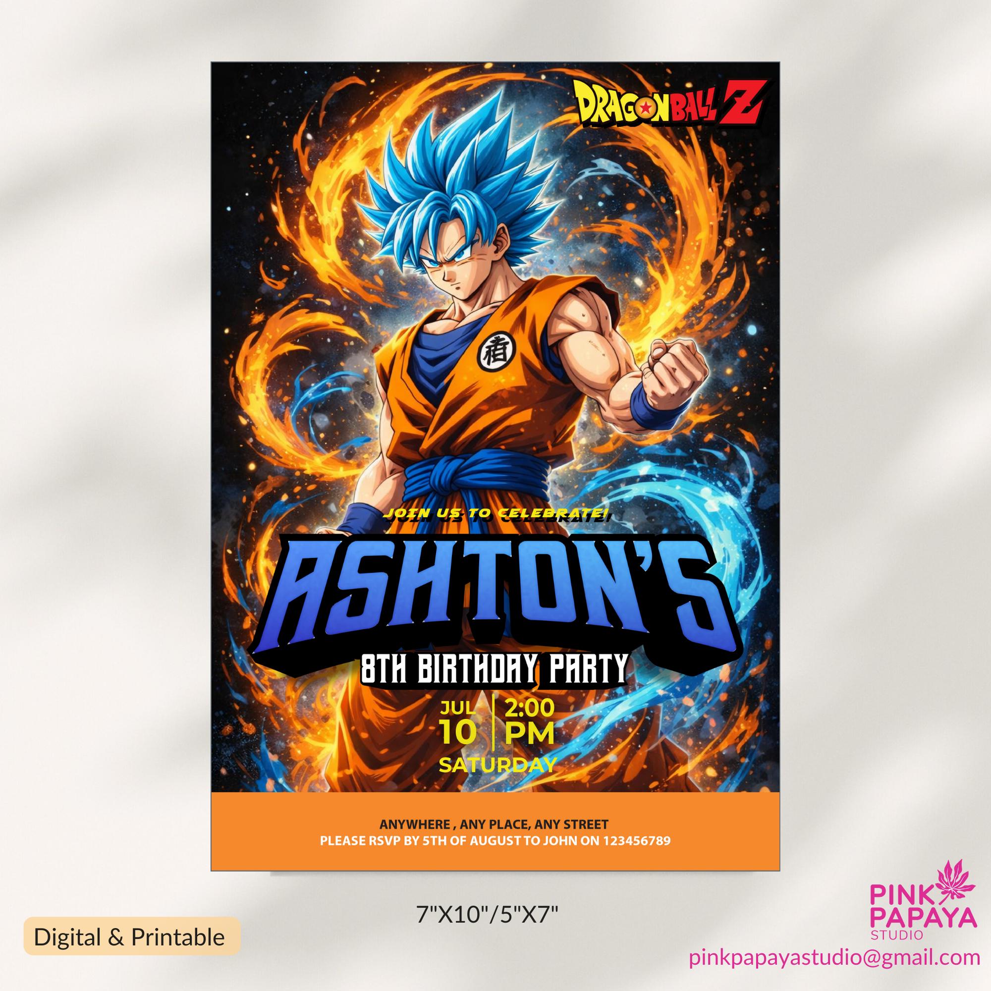 Goku birthday cards - Etsy 日本
