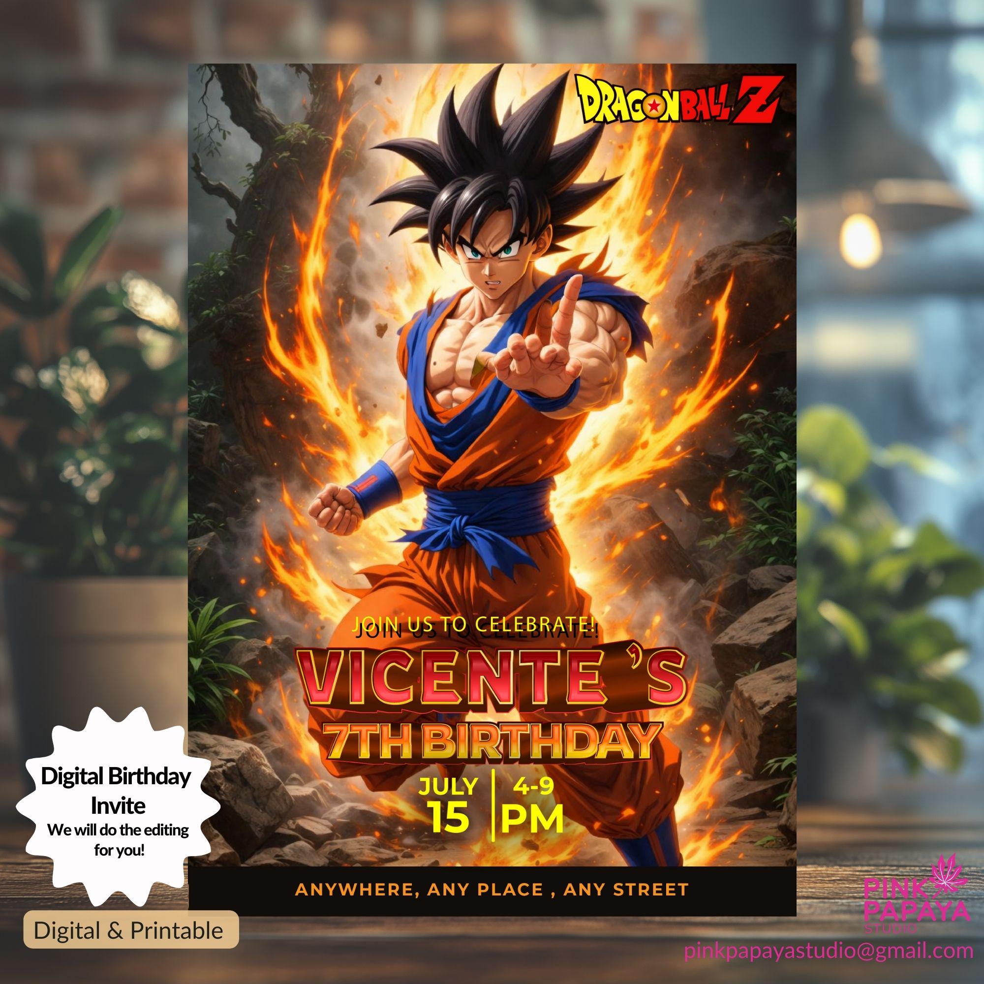 Goku birthday cards - Etsy 日本