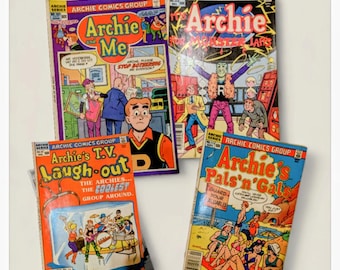 Vintage Archie Comics Set of 4 | 1980s Humor & Nostalgia