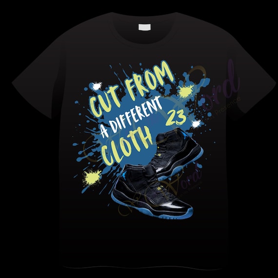 Jordan 11 Gamma Tee PNG, SVG FILE