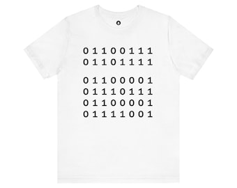 Camiseta "Vete", camiseta binaria, camiseta divertida para introvertidos, camiseta sarcástica, regalo de humor antisocial, camiseta para programadores, camiseta gráfica unisex