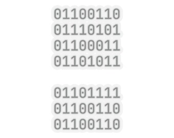 Lustige Aufkleber binärer Code Aufkleber Faultier Aufkleber Tech Aufkleber Geschenk für Coder Tech Humor Programmierer Geschenk Computer Aufkleber Laptop Aufkleber