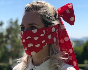 Minnie Bow Face Mask