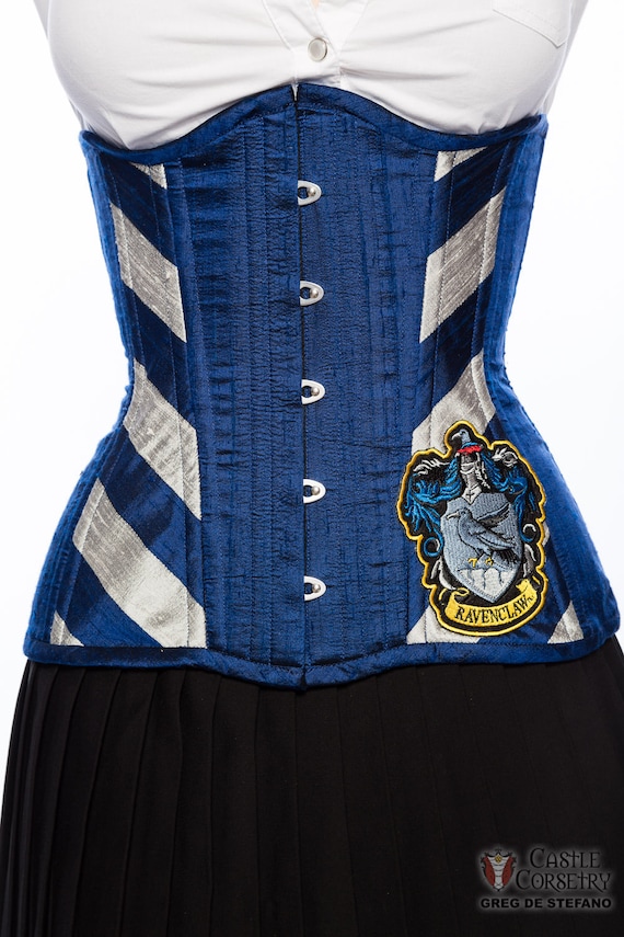 corset with orange eagle