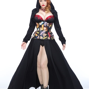 Dracula Long Line Corset image 1