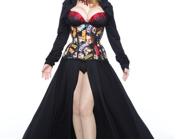 Dracula Long Line Corset