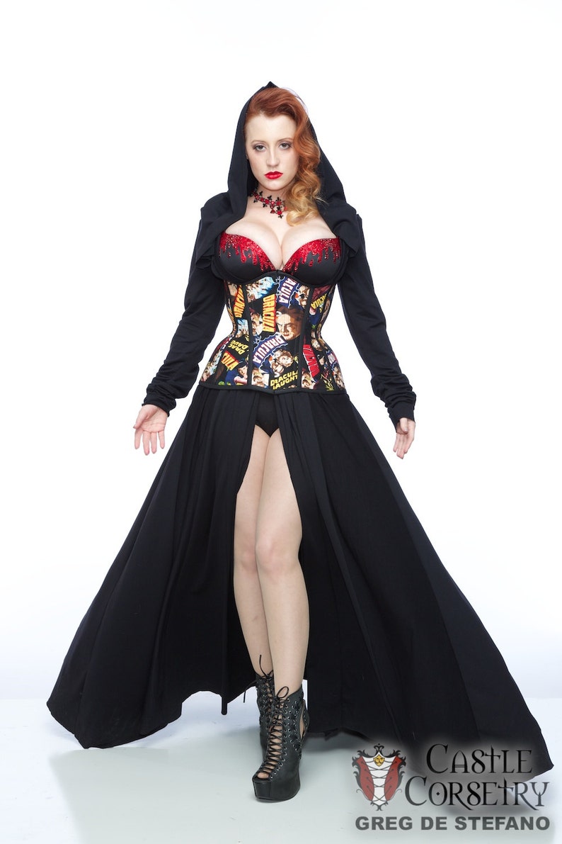 Dracula Long Line Corset image 1