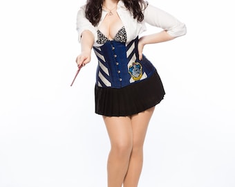 Wizarding Eagle Long Line Corset