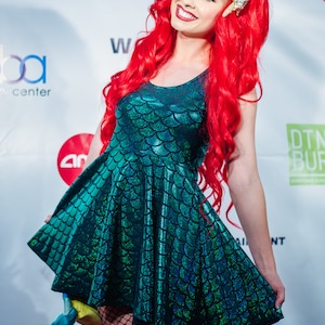 Mermaid Skater Dress