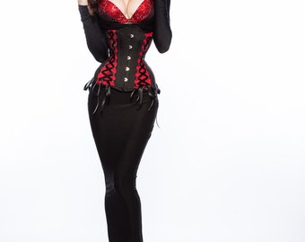 Vampy Long Line Corset