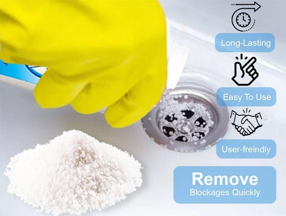 Drain Cleaners And Unblockers 1KG Caustic Soda Drain Ghana - View #9