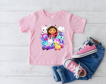 Gabby Dollhouse Shirt, Gabbi’s Theme Party T-Shirt, Gabby's Birthday Theme Party Shirt, Family Birthday Party