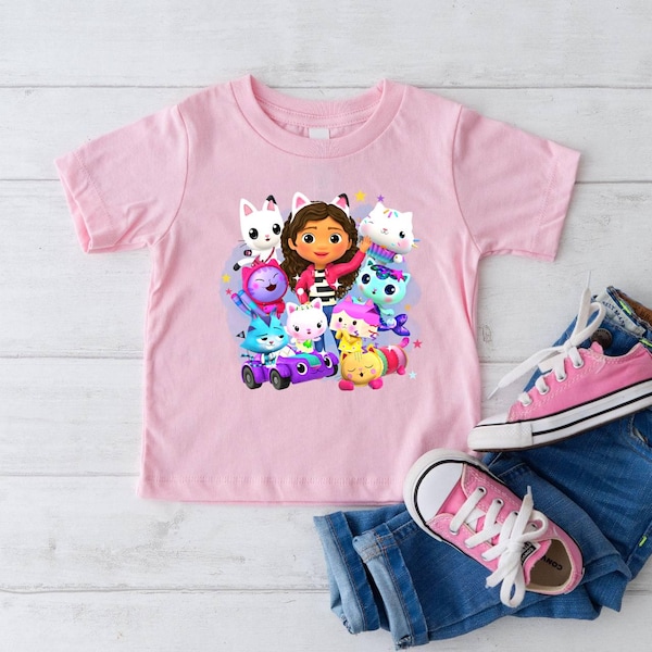 Gabby Dollhouse Shirt, Gabbi’s Theme Party T-Shirt, Gabby's Birthday Theme Party Shirt, Family Birthday Party