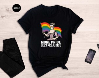 More Pride Less Prejudice Shirt, Equality Shirt, Gay Pride Shirt, Lgbtq Shirt, Gay Shirt, Lesbian Shirt, Social Justice Tee, Gay Ally Shirt