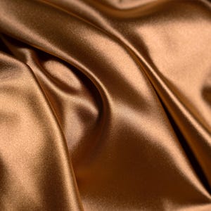 Mocha Shiny Spandex Fabric by the Yard – 4 Way Stretch Holiday Fabric for Christmas Dresses, Dancewear, Prom Gowns, Costumes and DIY Sewing Projects