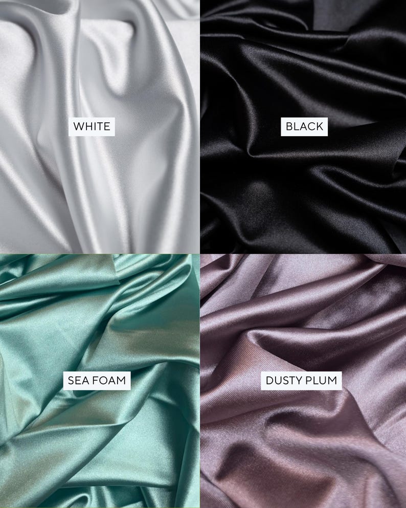 Mocha Shiny Spandex Fabric by the Yard – 4 Way Stretch Holiday Fabric for Christmas Dresses, Dancewear, Prom Gowns, Costumes and DIY Sewing Projects