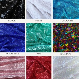 Silver Sequin Fabric by the Yard – 3mm Holographic Mesh for Prom Dress, Ice Skating Costume, Pageant Gown
