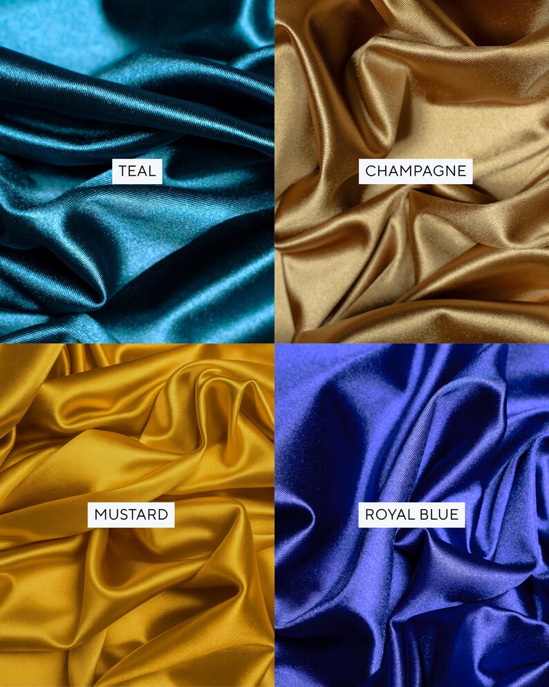Mocha Shiny Spandex Fabric by the Yard – 4 Way Stretch Holiday Fabric for Christmas Dresses, Dancewear, Prom Gowns, Costumes and DIY Sewing Projects