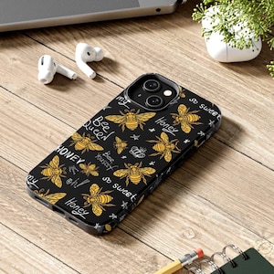 Bee Phone Casing for iPhone Samsung | Yellow Bug Phone Case