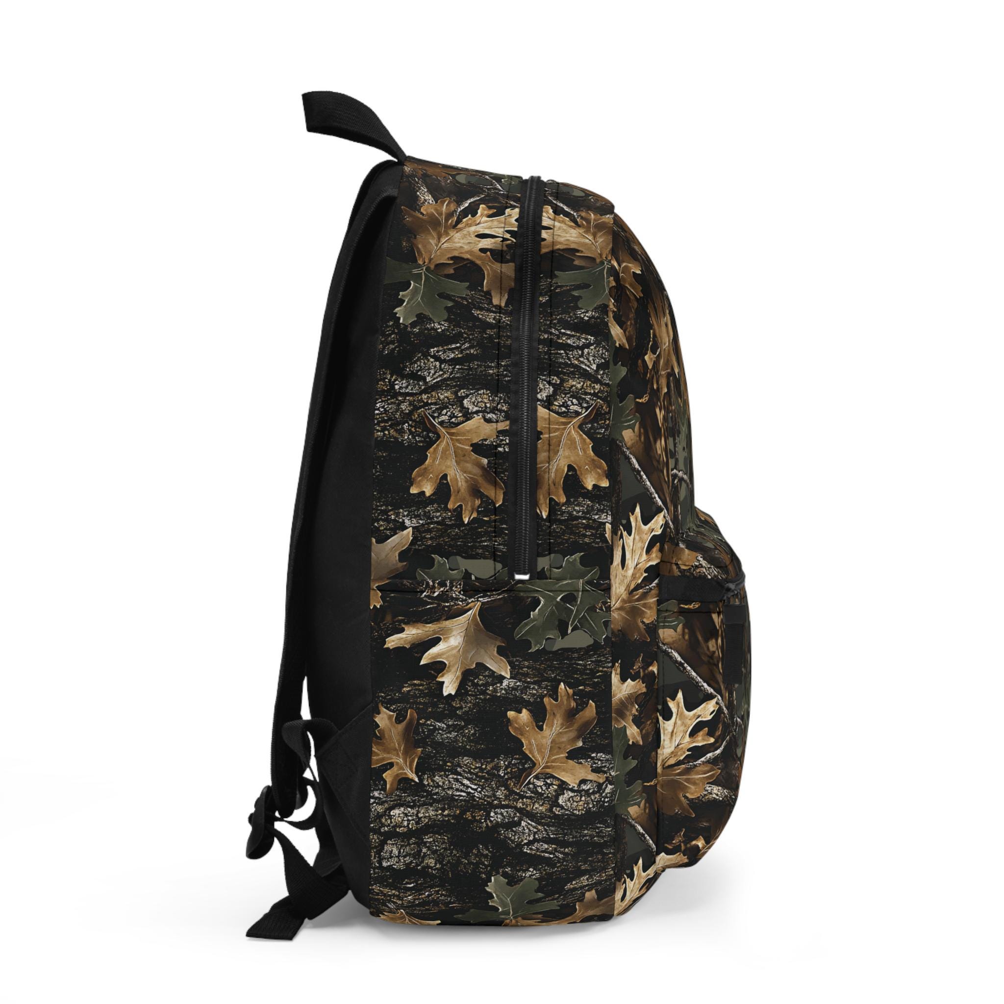 Camo Backpack: Tree Bark & Leaves Bag for Hunting Hiking Camping