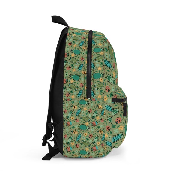 Colorful Bug Backpack | Insects Travel Bag - Etsy display picture 2
