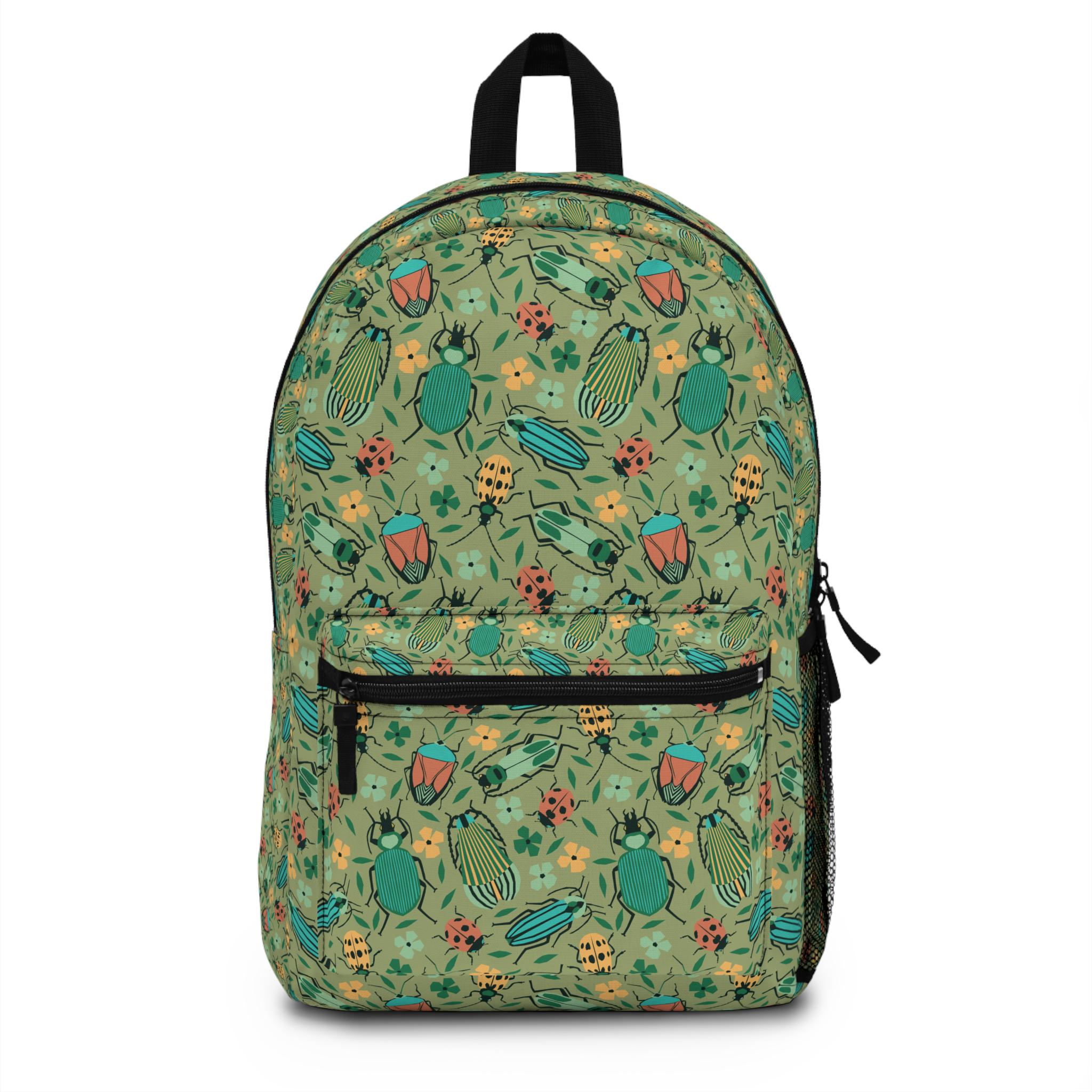 5148 Insect Backpack Purse Rucksack Travel Shoulder Bag Casual Daily The Sienna Backpack | Vegan Leather Backpack Purse  main image 2