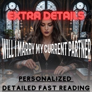 Marriage Potential Tarot Reading: Love & Relationship Future (Digital)